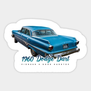 1960 Dodge Dart Pionner 4 Door Hardtop Sticker